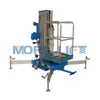 MORN single mast mobile vertical man lift platform