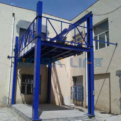 four post car parking lift table car elevator lift