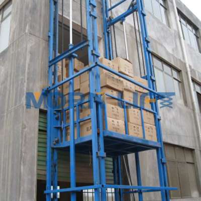 Hydraulic Good lift Size 2m x 2m Height to Raise 3 to 4 Meters Maximum Capacity 1T to 2T