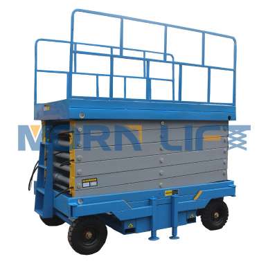 8-18m mobile scissor lift platform for aerial work