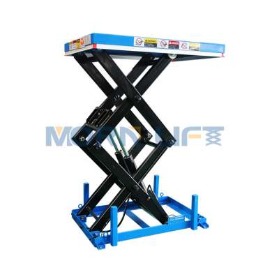 Hydraulic lifting mini lift table fixed scissor lift table 800kg 1400mm